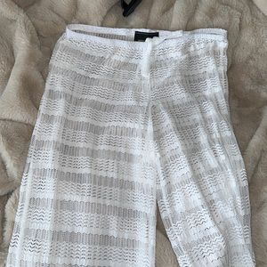 see through beach cover up pants